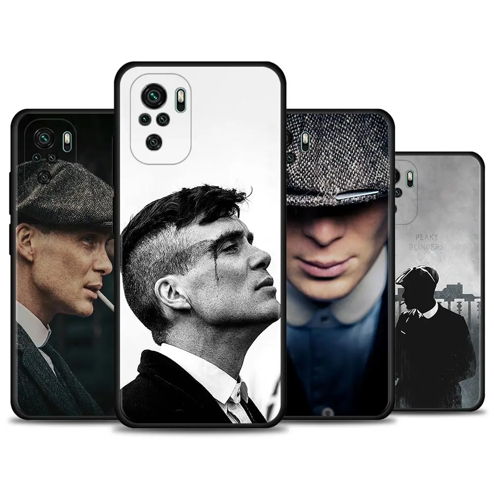 

Case For Redmi Note 10 Pro Max 9 9T 9S 8 8T 7 Cover TPU Fundas For Redmi K40 Pro Plus 9 9A 9C Shell Peaky Blinders