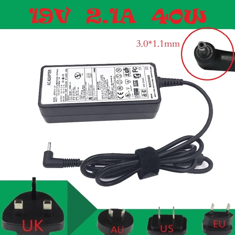 Универсальное зарядное устройство 19 в 2 1 А 40 Вт адаптер переменного/постоянного