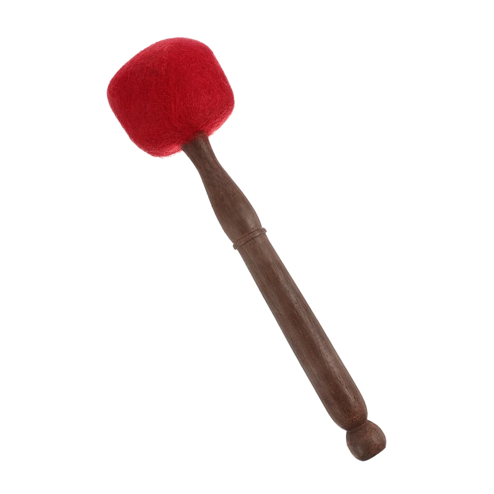 

1 Pc Sound Bowl Mallet Wooden Sound Bowl Knocking Stick Chanting Bowl Stick (Red)