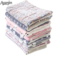 pet soft flannel thickened pet soft fleece pad pet blanket bed for puppy dog cat sofa cushion home washable rug keep warm bed