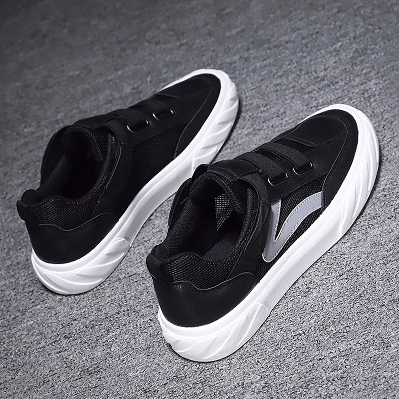 

Hot Sale White Men's Sneakers Microfiber Casual Shoes Lightweight Breathable Mens Shoes Big Size Tenis Masculino Zapatos Hombre