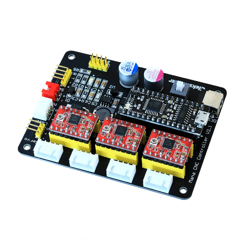 XYZ 3 осевая панель управления шаговым двигателем для настольного лазерного