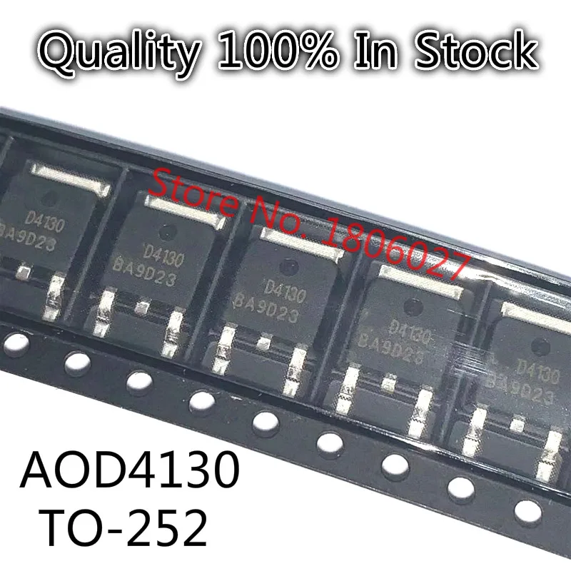 Отправка бесплатно 50 шт. AOD4N60 / AOD4130 AOD5N50 AOD4146 AOD4132 TO 252 МОП транзистор с полевым