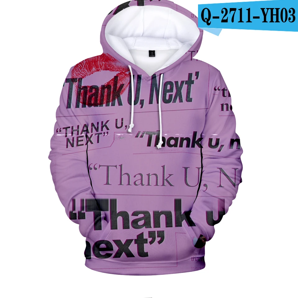 3D New Fashion Beautiful Ariana Grande 3D Hoodies Women/Men Ariana Grande Spring Autumn Casual 3D Harajuku Girl's Hoodies Tops - Цвет: 3D