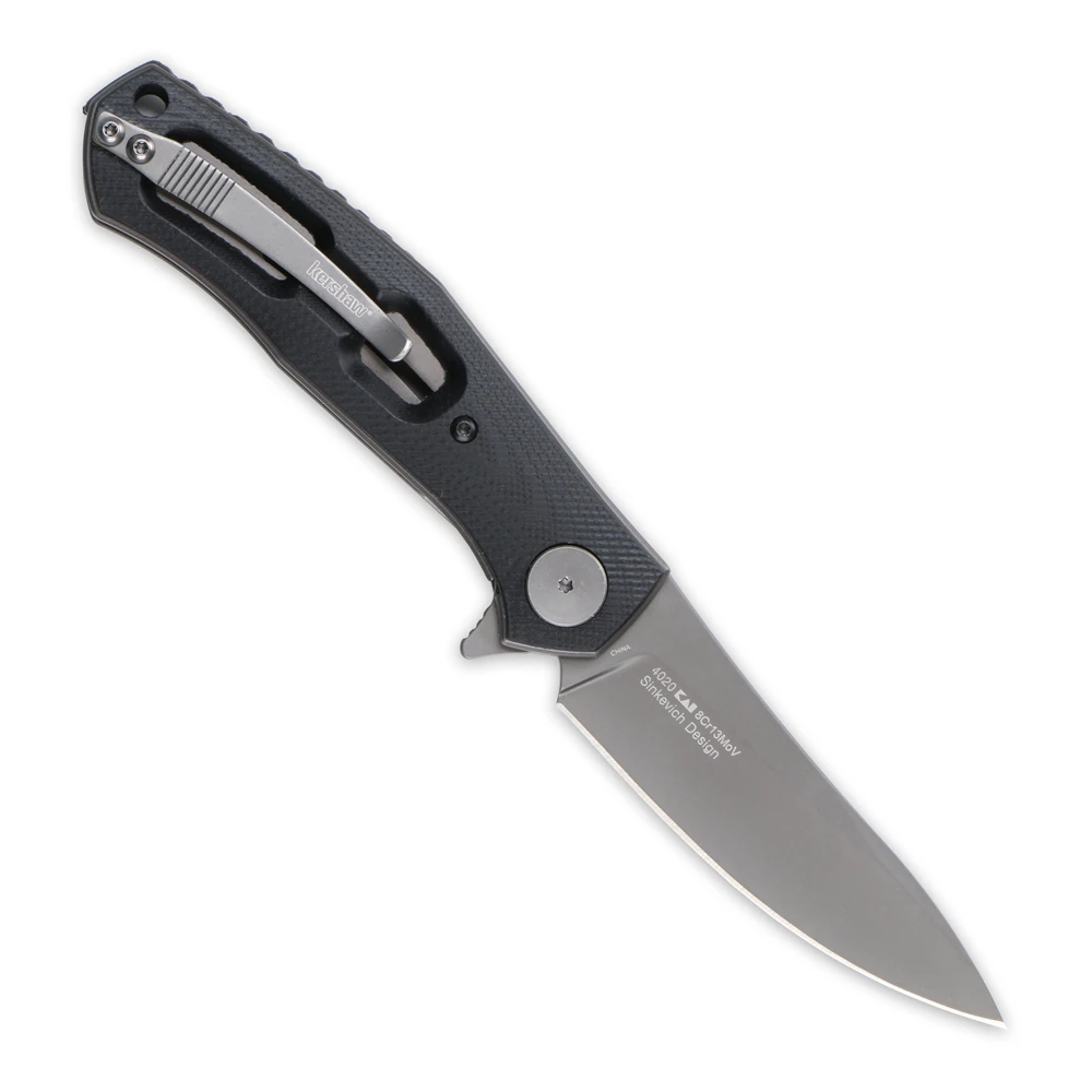 Складной карманный нож Kershaw 4020 от производителя охотничий 8CR13MOV лезвие G10