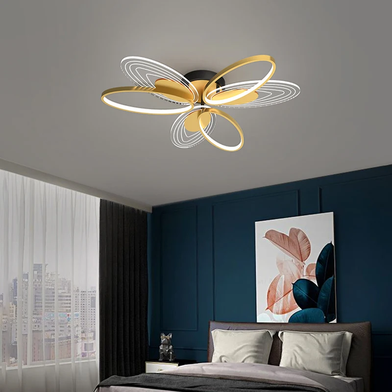 

Modern LED chandelier, high-transmittance acrylic chandelier protects against vertigo, suitable for modern and fashionable chand