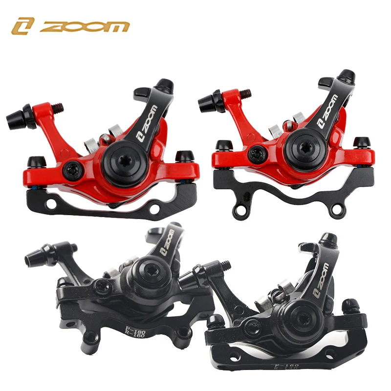 ZOOM DB680 Bicycle Brakes Mtb Mechanical Disc Brake Set For Mountain Bike Electric Scooter Caliper With Rotor 160mm Cycling images - 6
