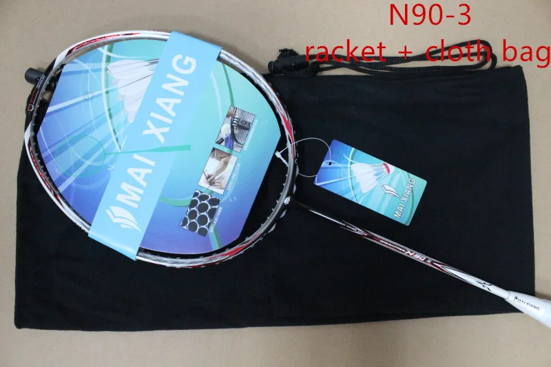 N90 3 cloth bag N90IV N90-3 ракетки для бадминтона nano углеродистая Высококачественная N90-4 ракетка для бадминтона - Цвет: N90 3 cloth bag