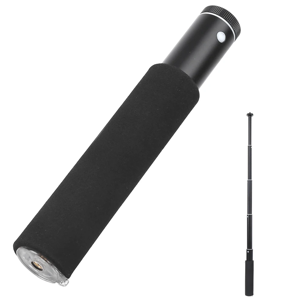 Пять секций 1/4 дюймов отверстие расположение растягивающаяся селфи палка