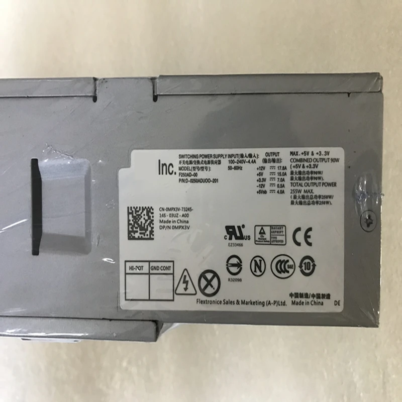 Новый оригинальный блок питания для ноутбука Dell 390 790 990 250W Питание H250AD 00 D250AD L250PS AC250PS 01 HU250AD L250NS F250AD 00|Блоки