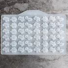 Сделай сам, динозавр зеркало-Медвежонок Кулон Подвески капельки в виде кристаллов из камней по плесень прозрачный УФ Смола ароматный гипсовая форма для выпечки аксессуары