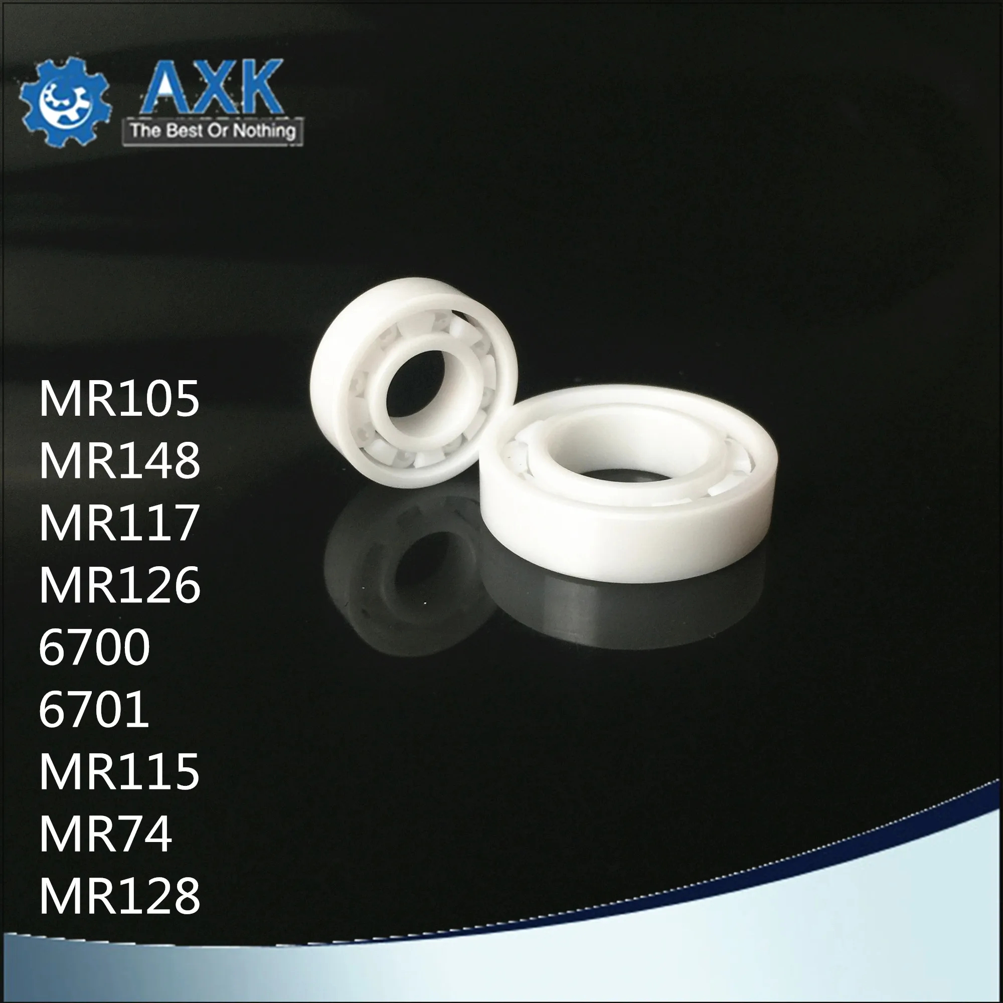 MR105 MR148 MR117 MR126 6700 6701 MR115 MR74 MR128 полный Керамический шарикоподшипник ZrO2 циркониевый