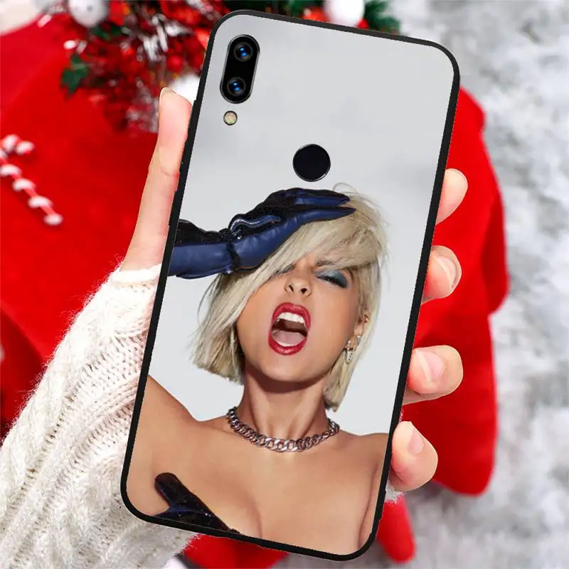 

American singer Miley Cyrus Phone Cases For Xiaomi Redmi note 7 8 9 t k30 max3 9 s 10 pro lite