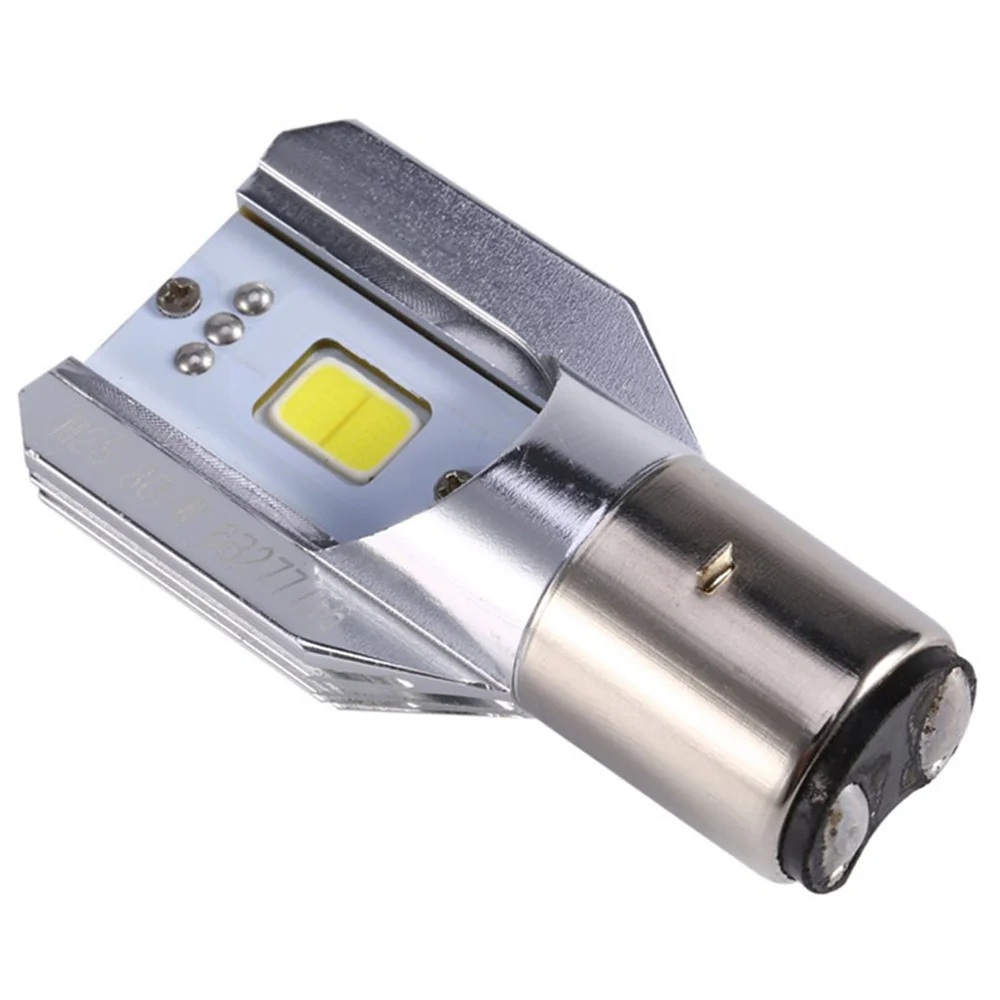 

10pcs 4pcs Motorcycle Light Bulbs 9W H4 BA20D COB 900lm Headlamp White Color Lamp Scooter Headlights Fog Lights 12-80V