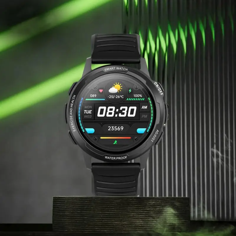 

New X29 Smartwatch Sports Modes Zinc Alloy Blood Pressure And Heart Rate Health Test IP68 Waterproof Full Touch Screen