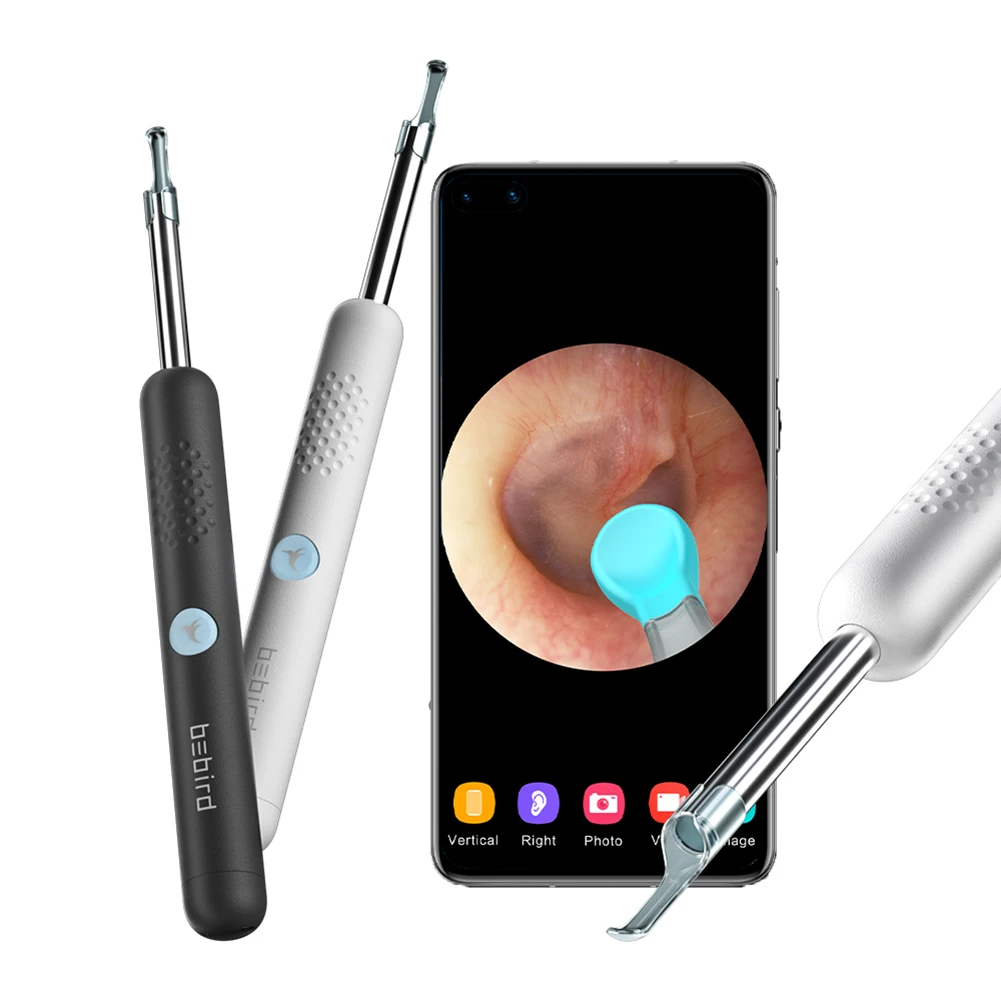 

1080P WiFi Visual Ear Spoon Smart Wireless Otoscope Cleaning Tools Kit Ear Wax Removal Ear Pick Otoscope Camera for Phone