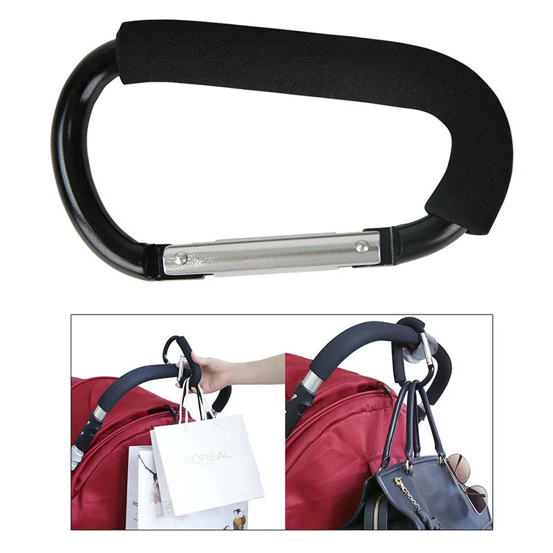 

Stroller Accessories Baby Stroller Hooks Universal Hanger Clip Pram Carriage Clip Wheelchair Pushchair Buggy Hooks