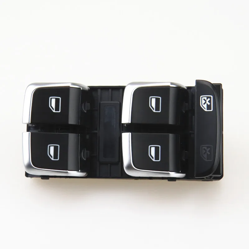 AZQFZ хромированная электрическая Боковая кнопка управления главным окном Новинка