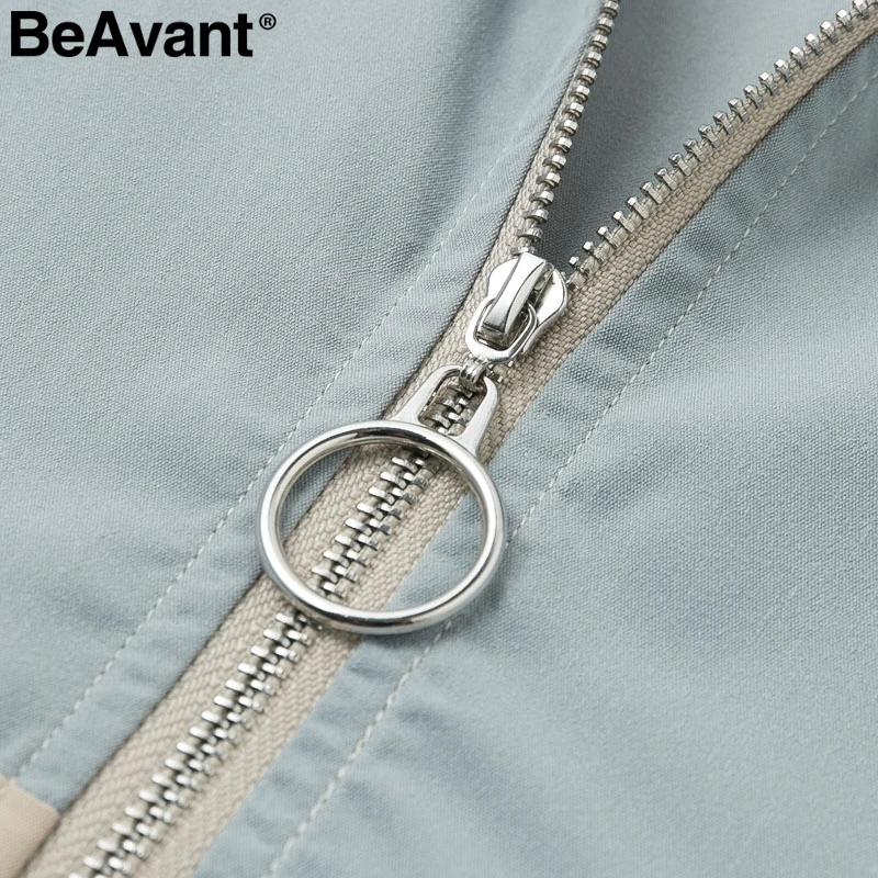 Женский Повседневный тренчкот BeAvant длинный хлопковый на молнии с длинным рукавом