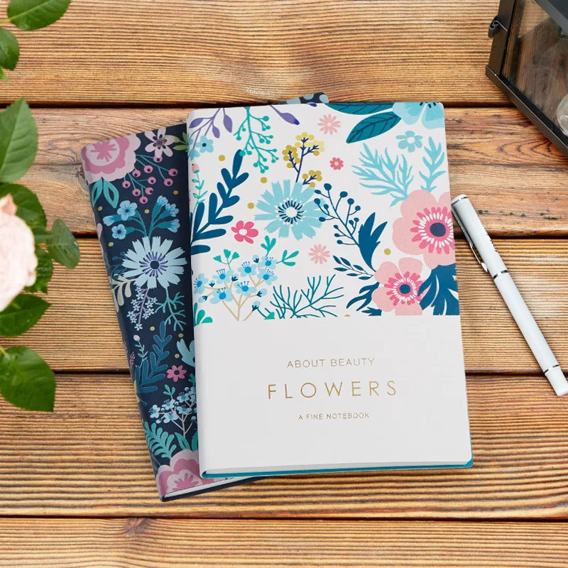 A5 ноутбук Kawaii Flower ежедневный планер учебный дневник школьные Канцтовары для