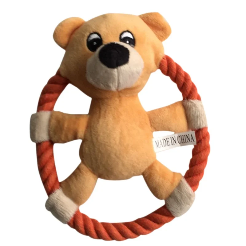 Симпатичные грызующие игрушки для собак 2 цветов плюшевые домашних животных