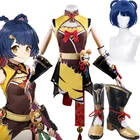 Женский костюм для косплея из аниме геншин