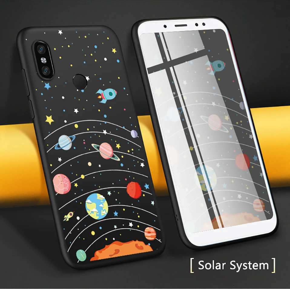 Милый мультяшный чехол для Xiao mi Red mi Note 5 6 Pro 6A, силиконовый чехол-бампер для Xiaomi mi 8 mi 9 A1 A2 Lite, красный чехол для mi Note 7