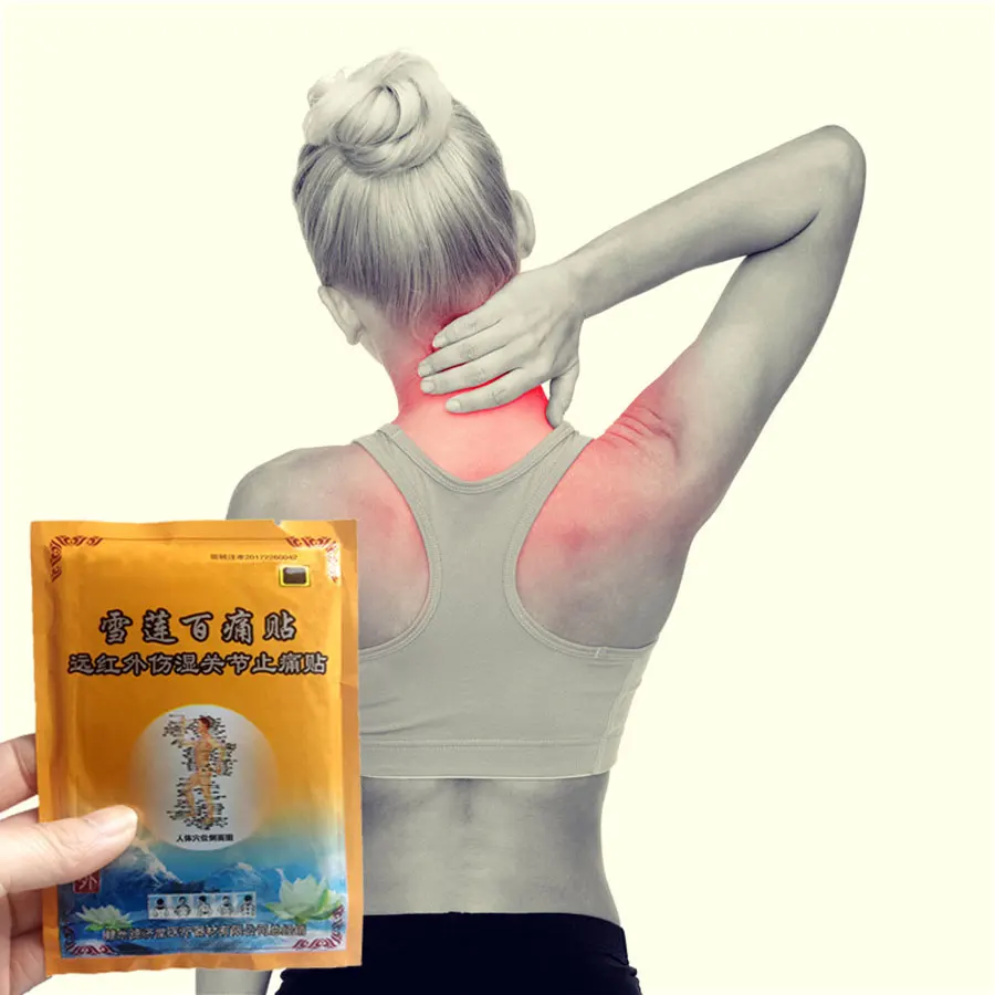

8Pcs Cervical vertebra Lumbar spine Analgesic Plaster Creams Meridians Relief Patch Shoulder Joint Body Muscle Relieving Pain Pl