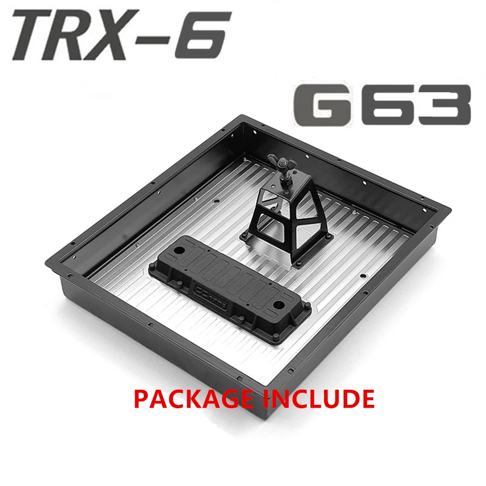 Rc Crawler Buggy Toy Car Parts Metal Bucket Set For 1/10 Scale Remote Control Traxxass Trx6 G63 6X6 Truck Upgrade Accessory | Игрушки и