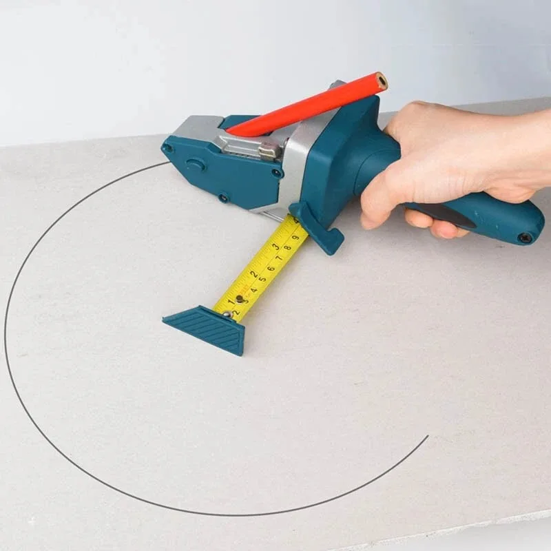 

Plasterboard Edger Gypsum Board Cutter Scriber Drywall Automatic Cutting Artifact Cutter Tool Scale Home Woodworking Hand Tools