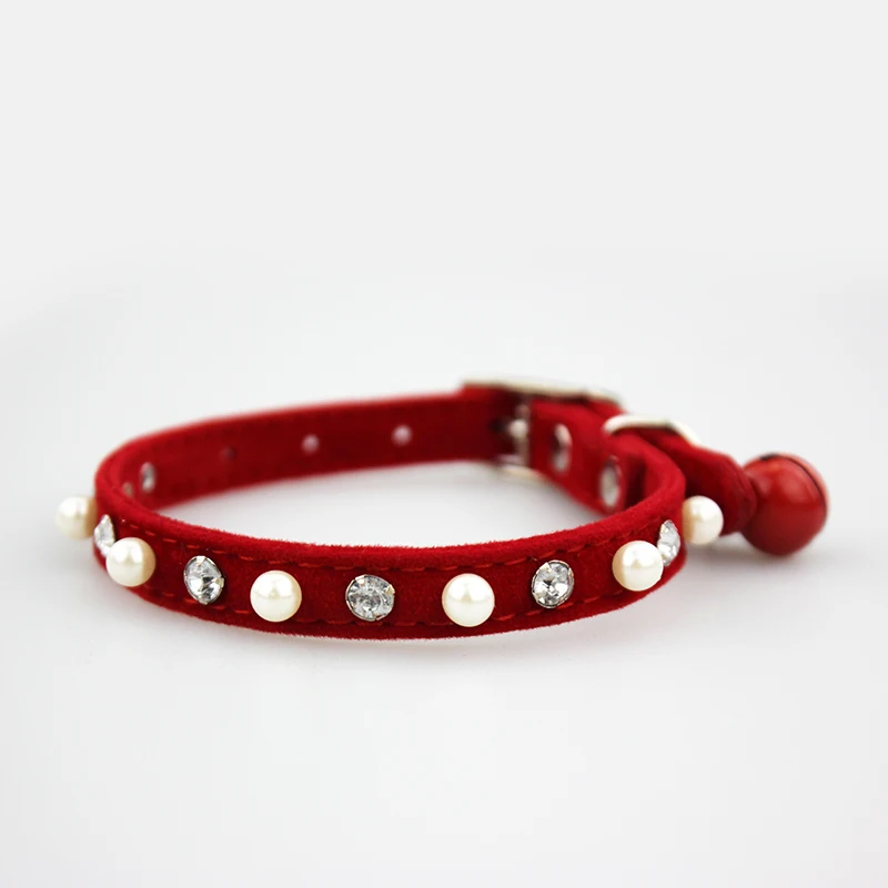 Ошейник для домашних животных с колокольчиком регулируемое ожерелье