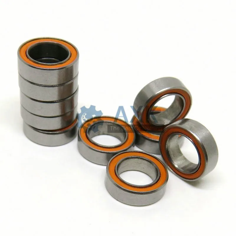 10 шт. 10X15X4 6700 2RS ABEC3 10x15x4 мм синие резиновые уплотнения подшипник Модель подшипника