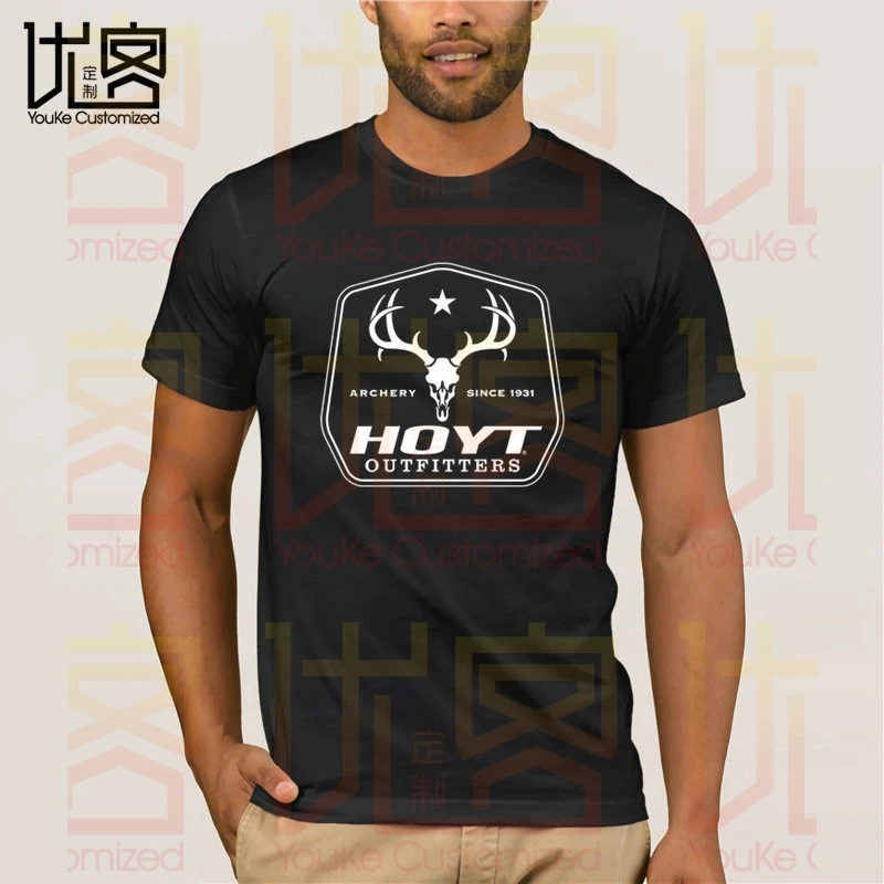HOYT логотип лука хунтингера футболка для мужчин женщин Лето 100% хлопок команда