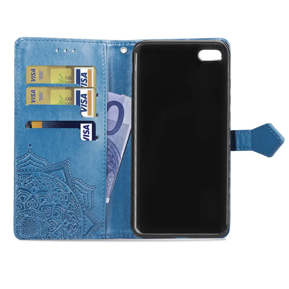 Для Oukitel K6000 Pro Чехол 5 дюймов Чехол-бумажник чехол для телефона из искусственной