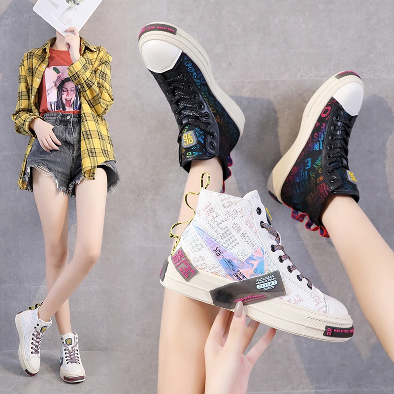 

ADD-WHAPP Winter New High Top Women's Sneakers Autumn Trend Walking Shoes Rubber Hard-Wearing Woman Sports Shoes Comfortable Run