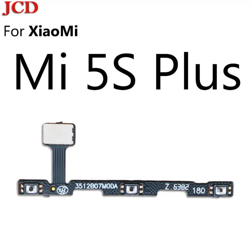 JCD 2 шт. для кнопки громкости Xiaomi кнопка включения и выключения питания гибкий