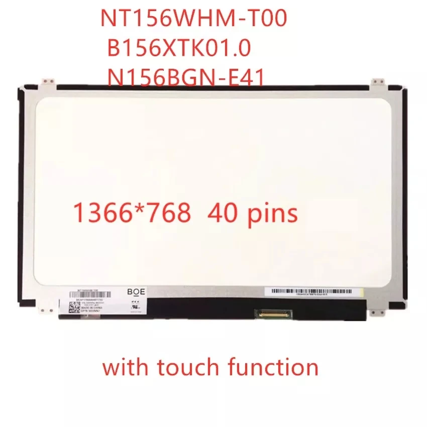 ЖК-экран B156XTK01.0 N156BGN-E41 сенсорный для HP TouchSmart 15-AC 15-AC121DX и Dell Inspiron 15 5558 Vostro 3558 JJ45K -