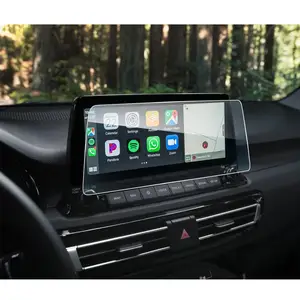 lfotpp for seltosceltos 2021 10 25 inch car navigation touch center display screen protector auto interior protective sticker free global shipping