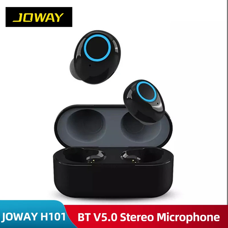 Оригинал JOWAY H101 TWS беспроводные наушники Bluetooth BT V5.0 бинауральные стерео микрофон