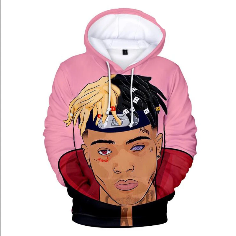 Rip xxxtentacion, 3D принт, мужские толстовки и свитшоты, Poleron Hombre, Зимняя мода, хип-хоп, рэппер, забавная Мужская куртка с капюшоном - Цвет: 018