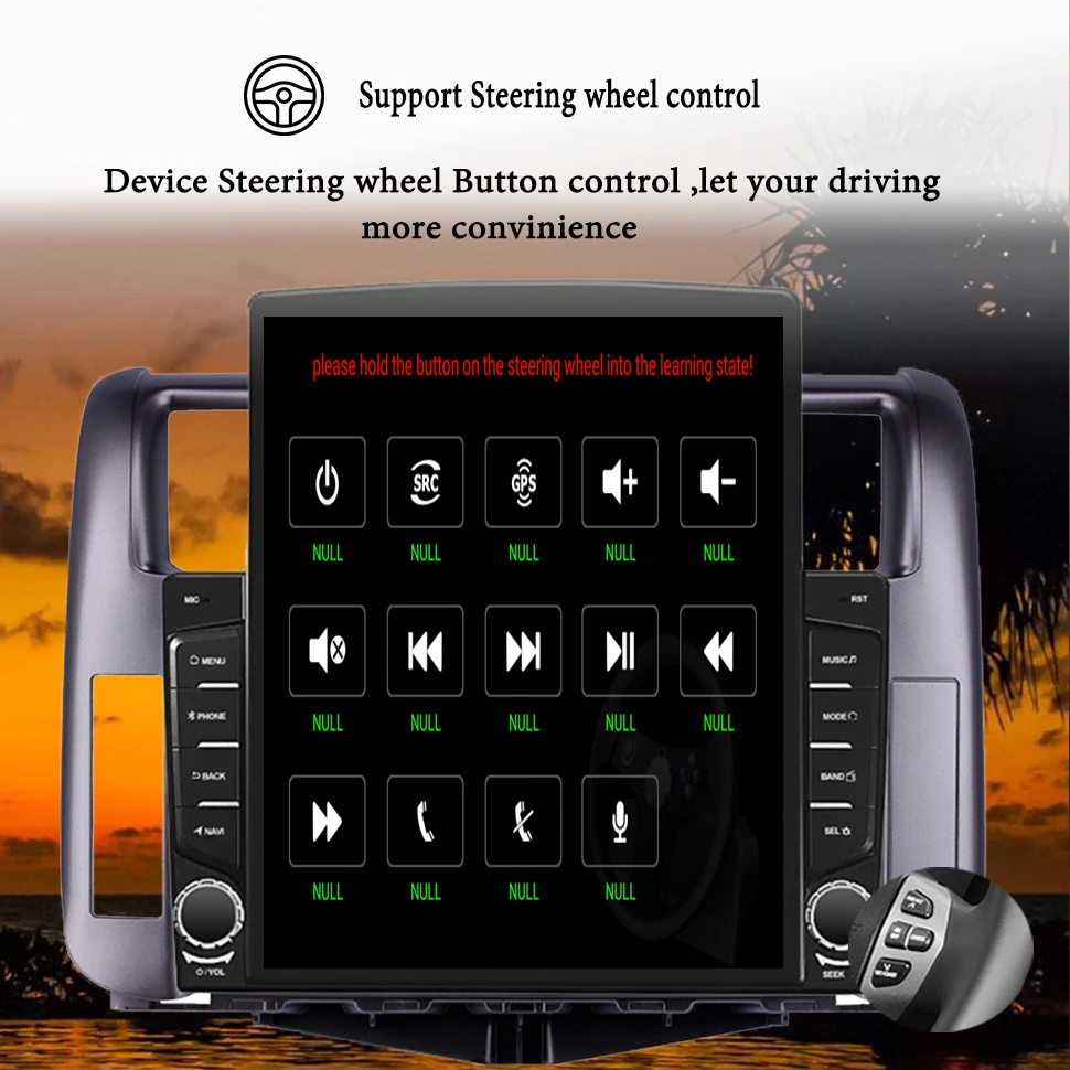 4G LTE Android 10 0 для Toyota Land Cruiser Prado 150 2010 2011 2012 2013 мультимедийный стерео автомобильный