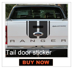 1 шт. виниловые наклейки на заднюю дверь для ranger 2012 2013