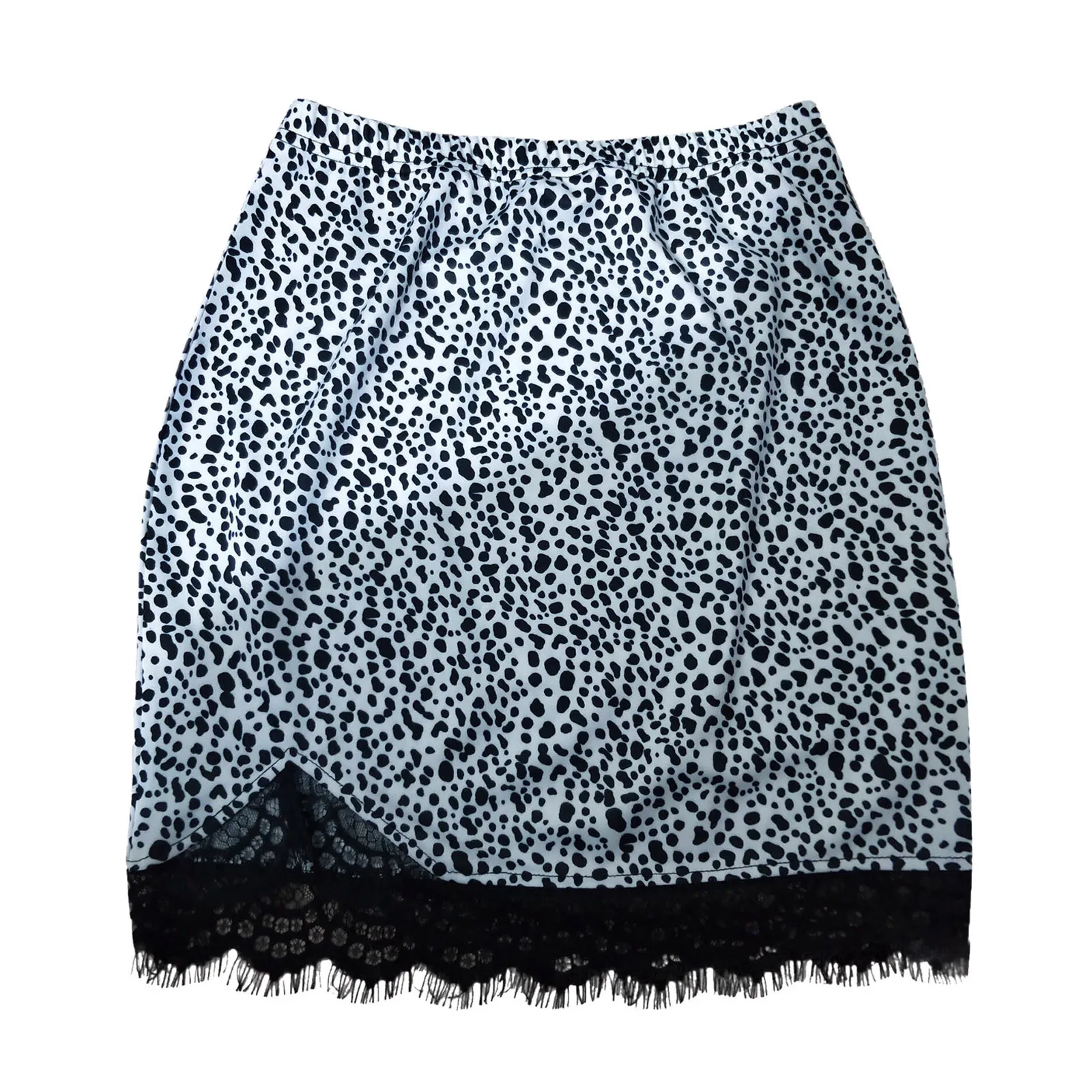 

Womail Women Fashion Casual Sexy Leopard Print Lace Short Skirt Hip Skirt Mini Pencil Natural Elastic Waist Skirt Mujer Faldas