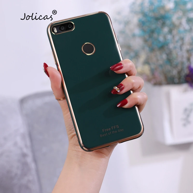 Милые прозрачные чехлы для Xiaomi 5X ювелирный Чехол мобильного телефона мягкий