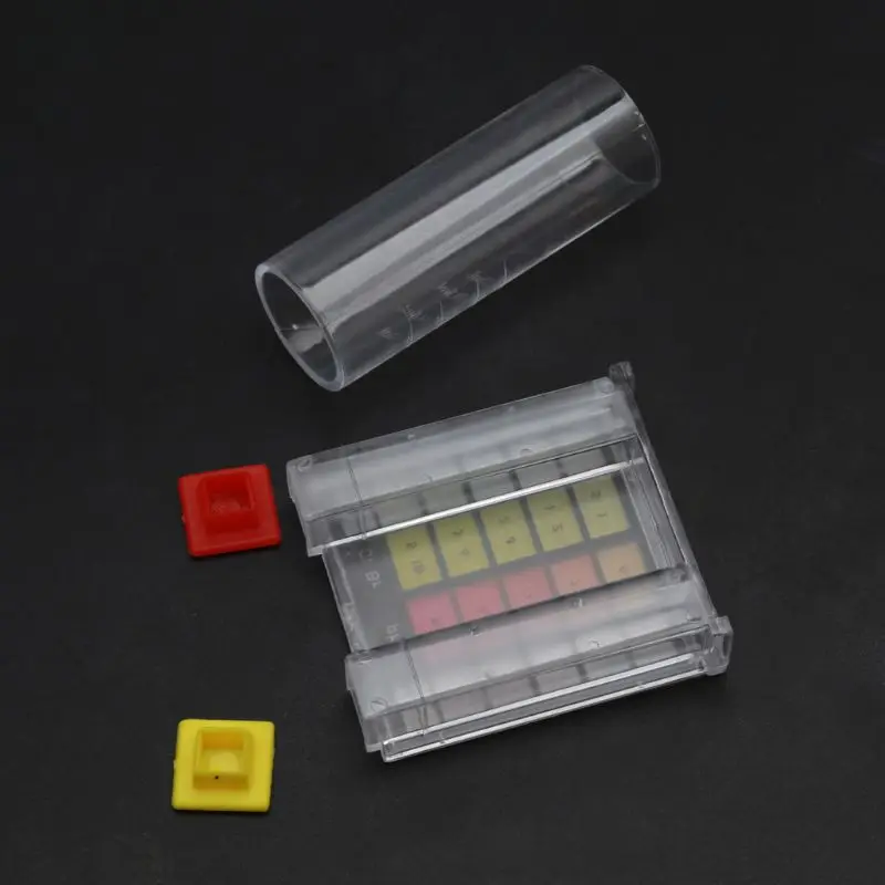 

5-Way Test Kit Pool Swimming Pool for Chlorine Ph Bromine Alkalinit Acid Demand Q1JB