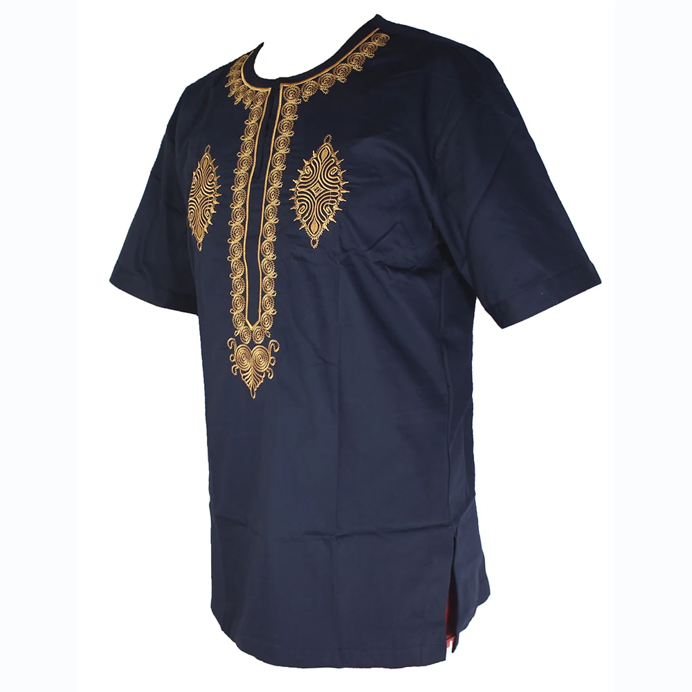 Новинка Дашики топы мусульманская одежда африканская Bazin двусторонняя