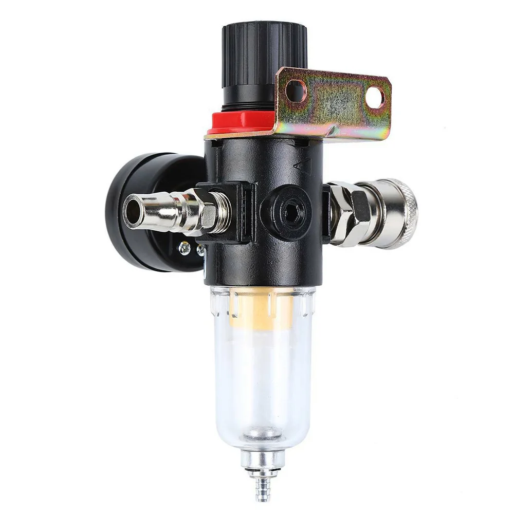 AFR2000 1/4 Pneumatic Filters Filter For Air Compressor Moisture Separator Pressure Regulator Oil Water Separators Unit AFR-2000 |