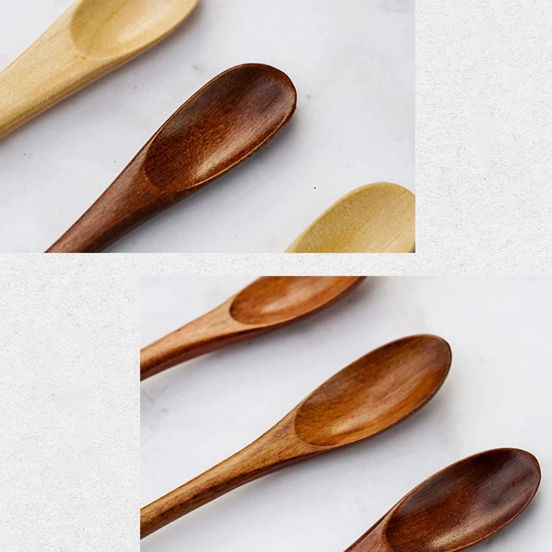 8 шт. японские экологически чистые ложки с длинной ручкой | Дом и сад