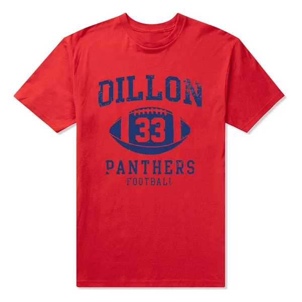 

High Quality friday night Dillon Panthers tim riggins dillon 33 t-shirt Camisetas Cloth panthers
