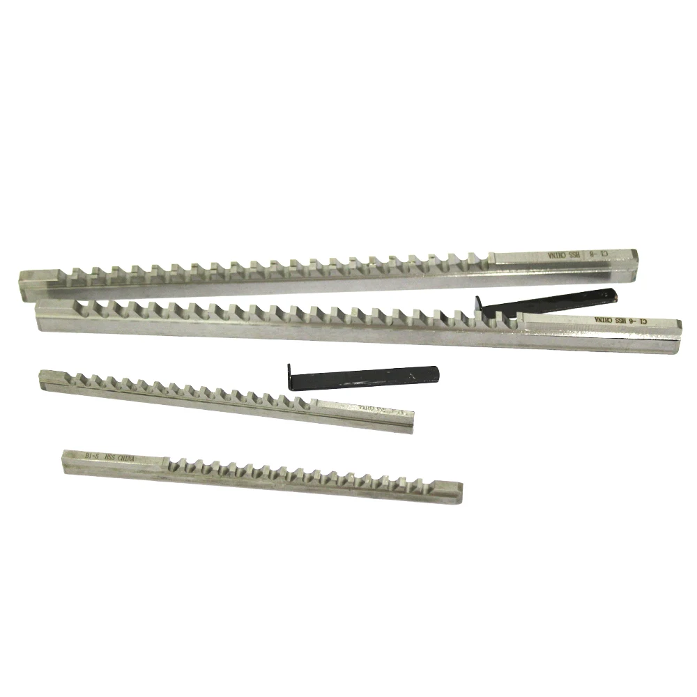 Keyway Broach набор B1-4 B1-5 C1-6 C1-8 D1-10 D1-12 Broaches режущий инструмент CNC Machinine Комплекты с ножом